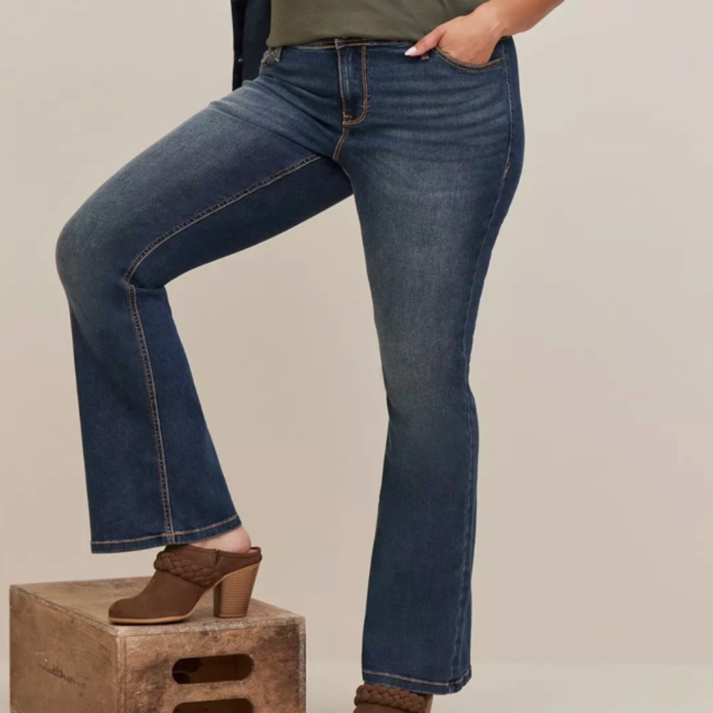 Torrid Lux Slim Boot Jean - 22 Short